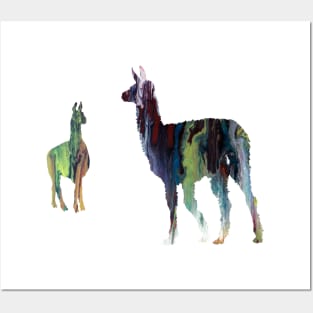 Llama Posters and Art